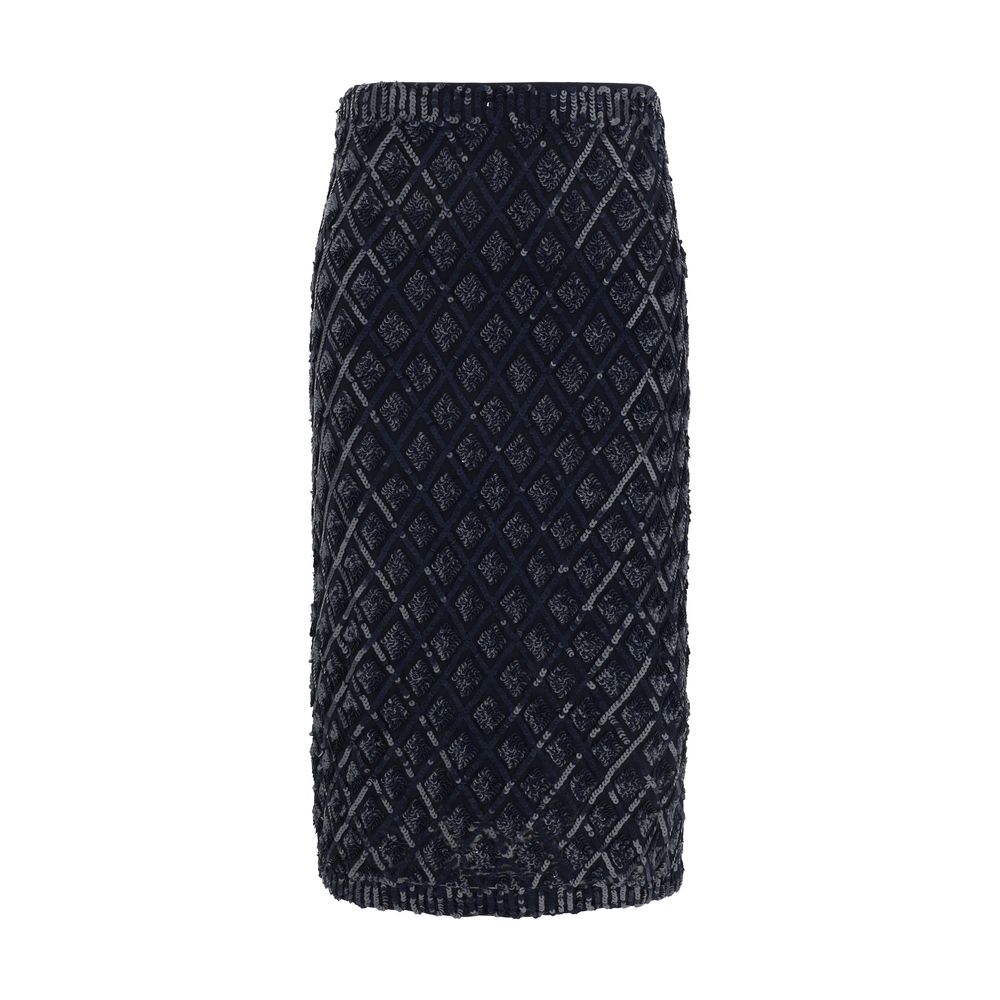 Jupe midi à paillettes PAROSH