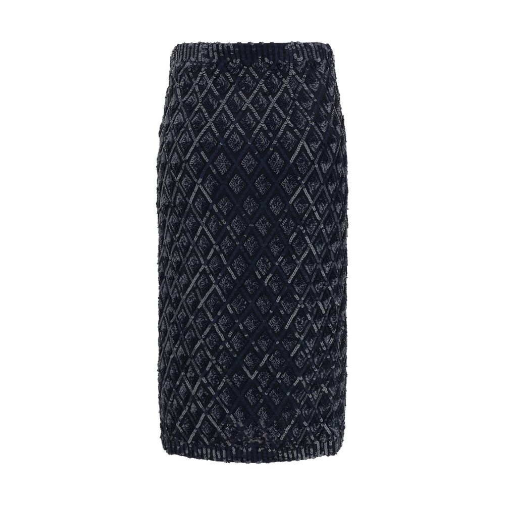 Jupe midi à paillettes PAROSH