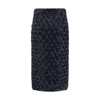 Jupe midi à paillettes PAROSH