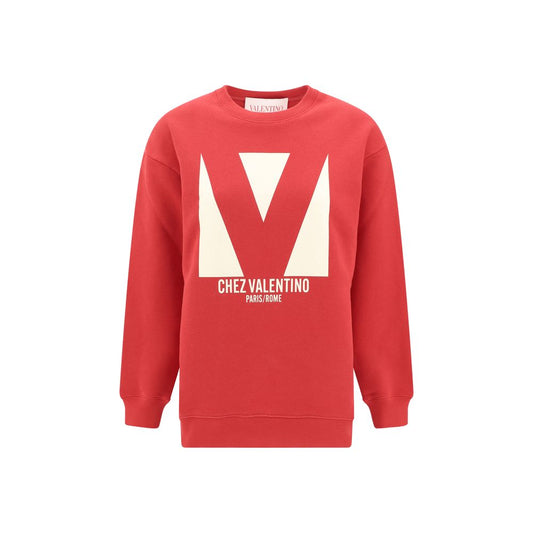 Sweat-shirt à logo Maxi Valentino