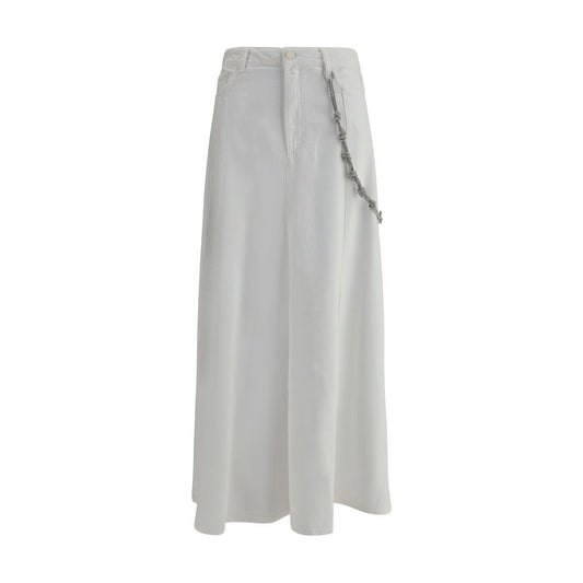Jupe longue en jean PINKO