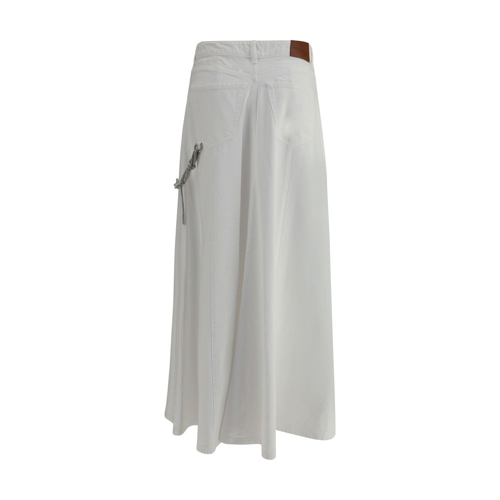 Jupe longue en jean PINKO