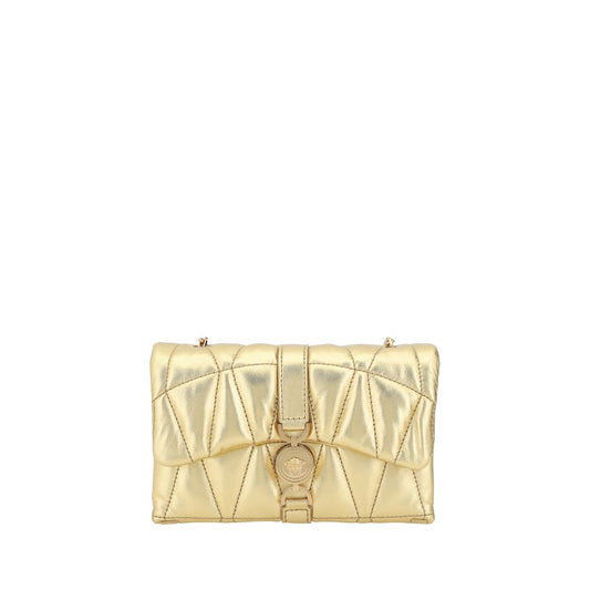 Mini sac à bandoulière Kleio en cuir d'agneau Versace