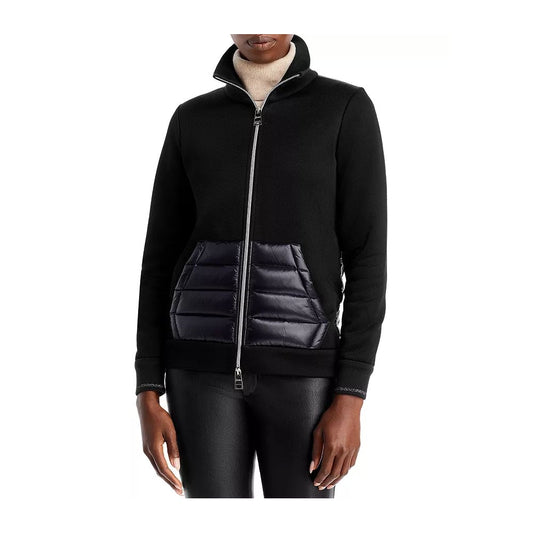 Herno Black Viscose Jackets &amp; Coat