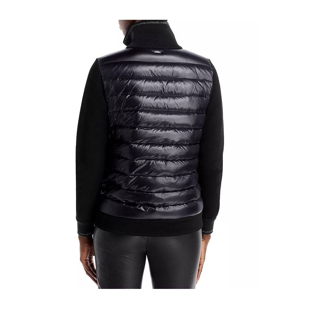Herno Black Viscose Jackets &amp; Coat