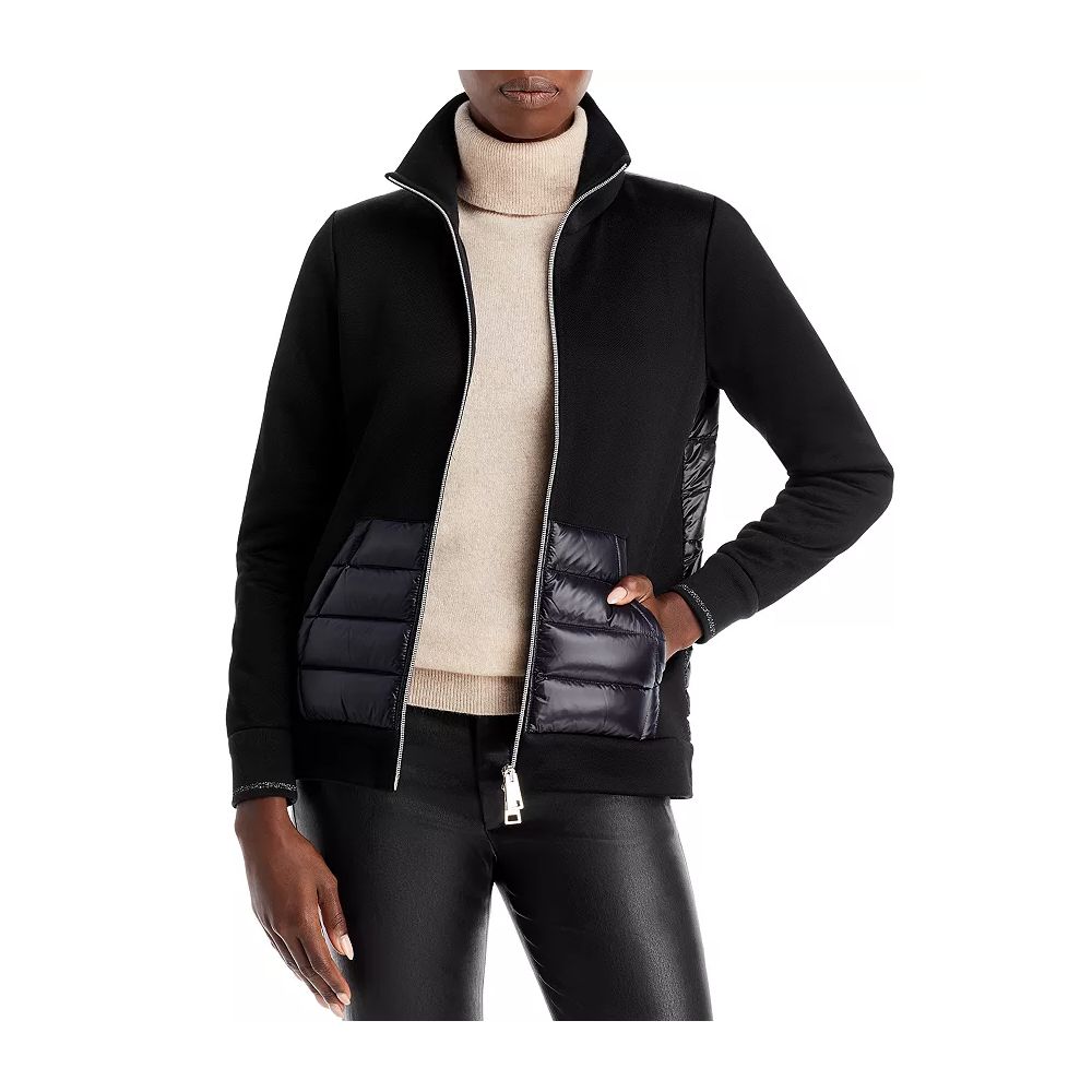 Herno Black Viscose Jackets &amp; Coat