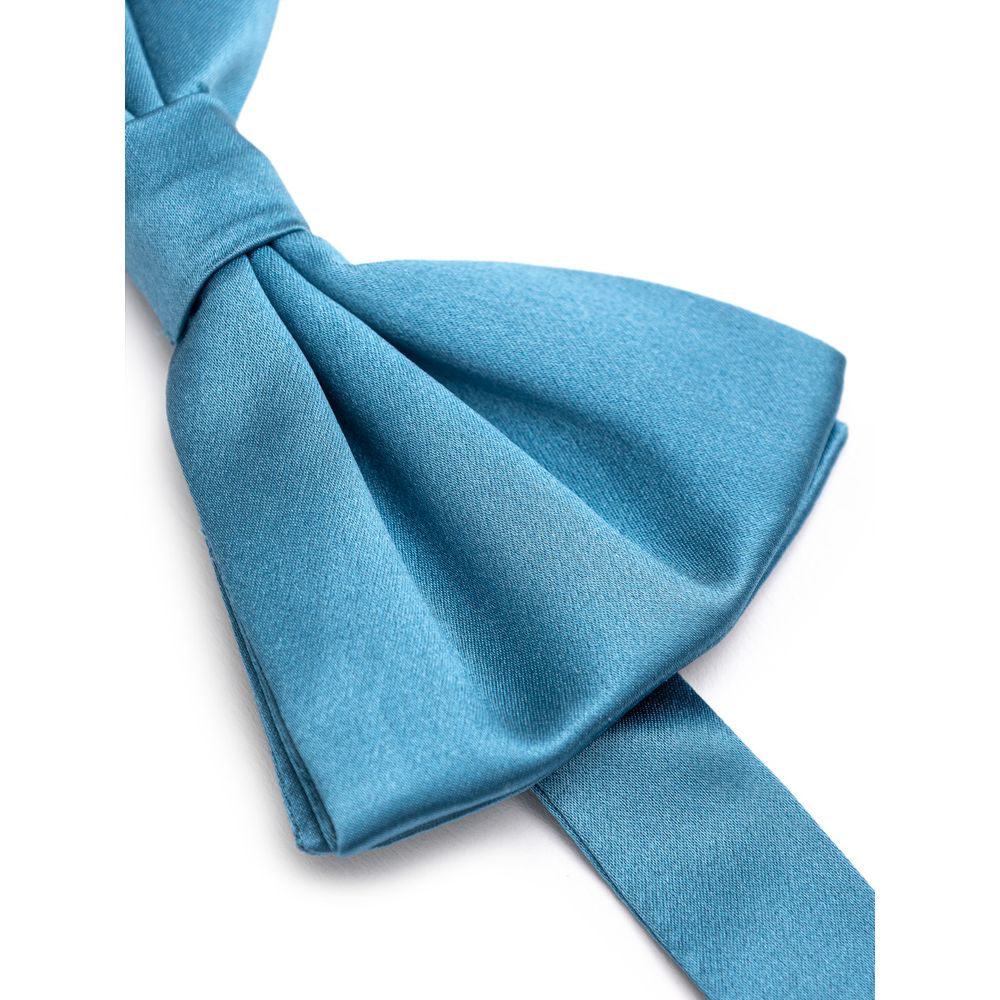 Cravates et nœud papillon en soie bleue Dolce &amp; Gabbana