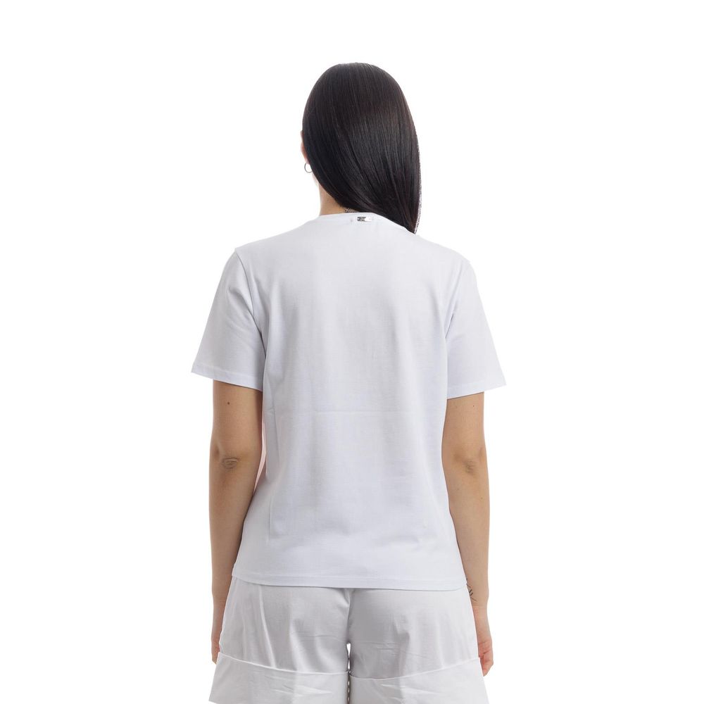 Herno White Cotton Tops & T-Shirt by Herno