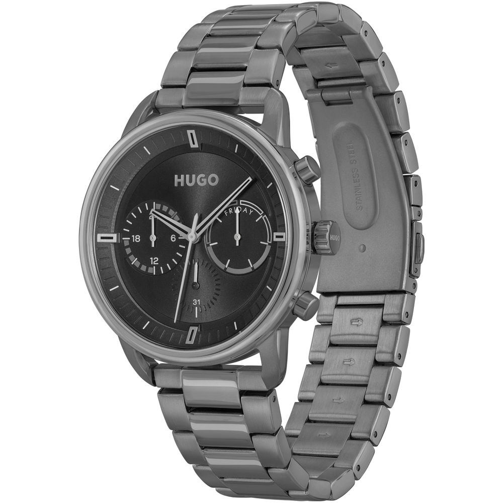 Montre Hugo Boss en acier inoxydable bicolore