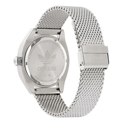 Montre Adidas en acier inoxydable gris