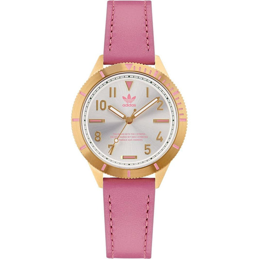 Montre Adidas en cuir multicolore