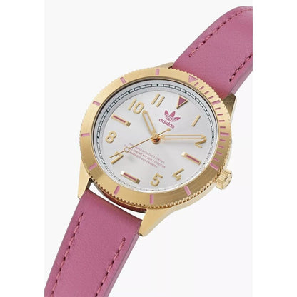 Montre Adidas en cuir multicolore