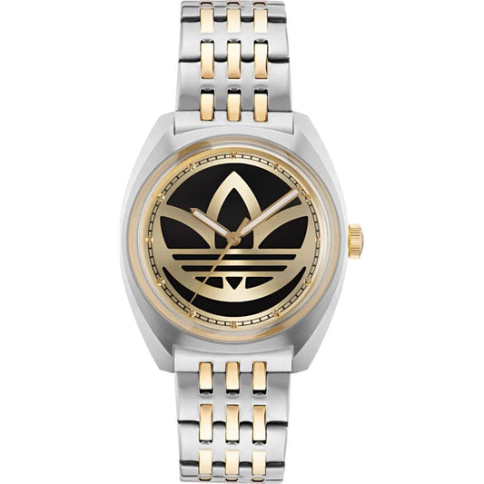 Montre Adidas en acier inoxydable gris