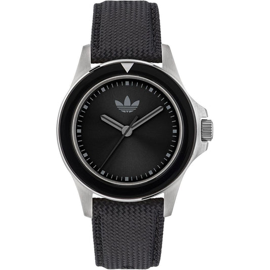 Montre Adidas en tissu noir