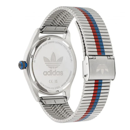 Montre Adidas grise en acier inoxydable