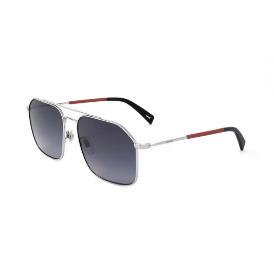 Lunettes de soleil Levi's grises en acier inoxydable