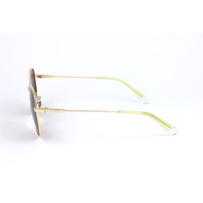 Lunettes de soleil Polaroid en métal doré