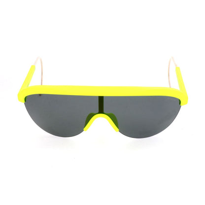 Lunettes de soleil Polaroid en résine jaune