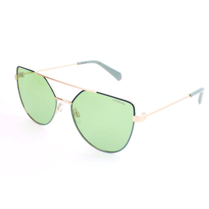Polaroid Gold Metal Sunglasses by Polaroid