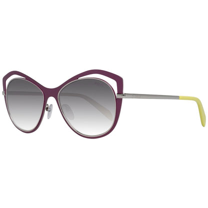 Emilio Pucci Purple Metal Sunglasses by Emilio Pucci