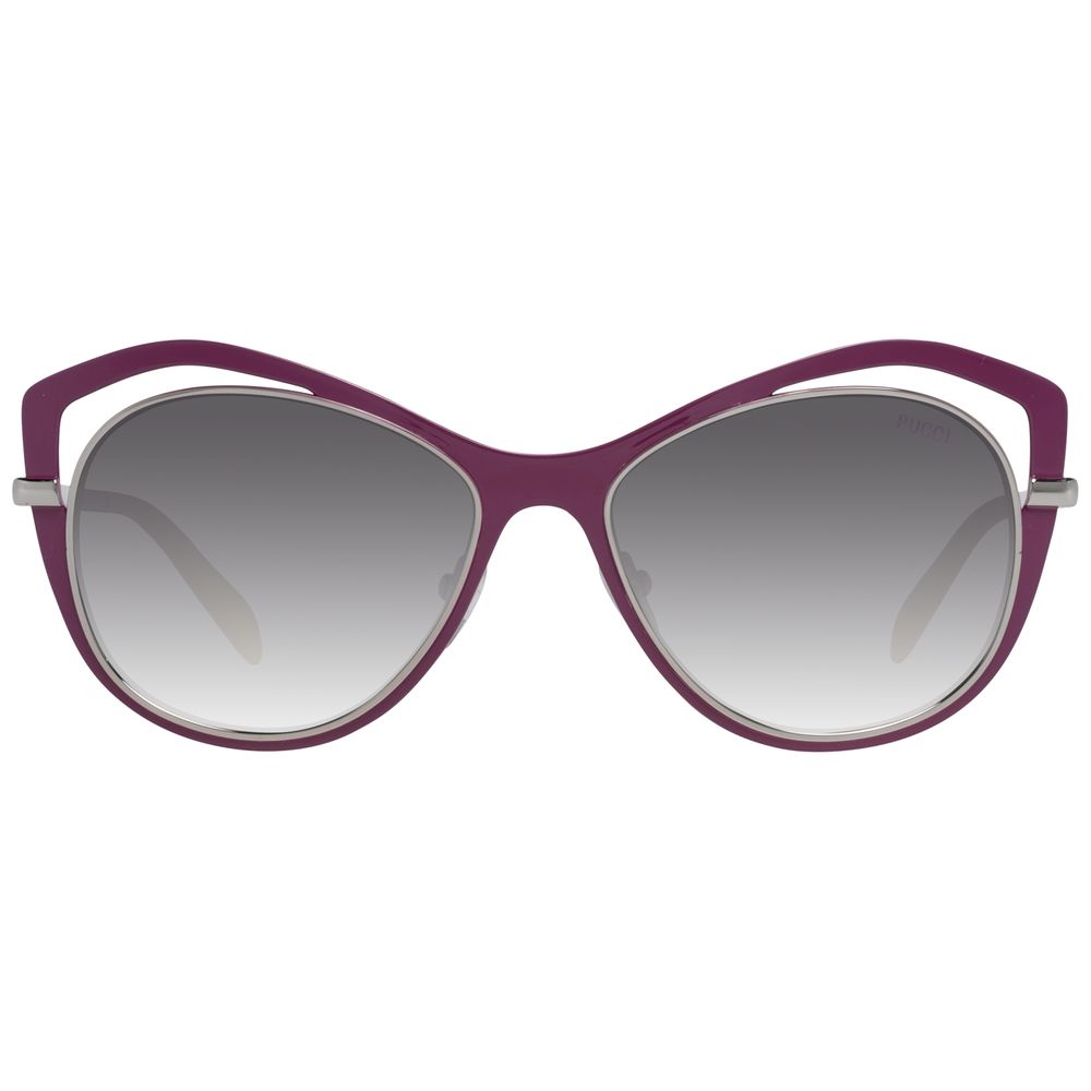 Emilio Pucci Purple Metal Sunglasses by Emilio Pucci