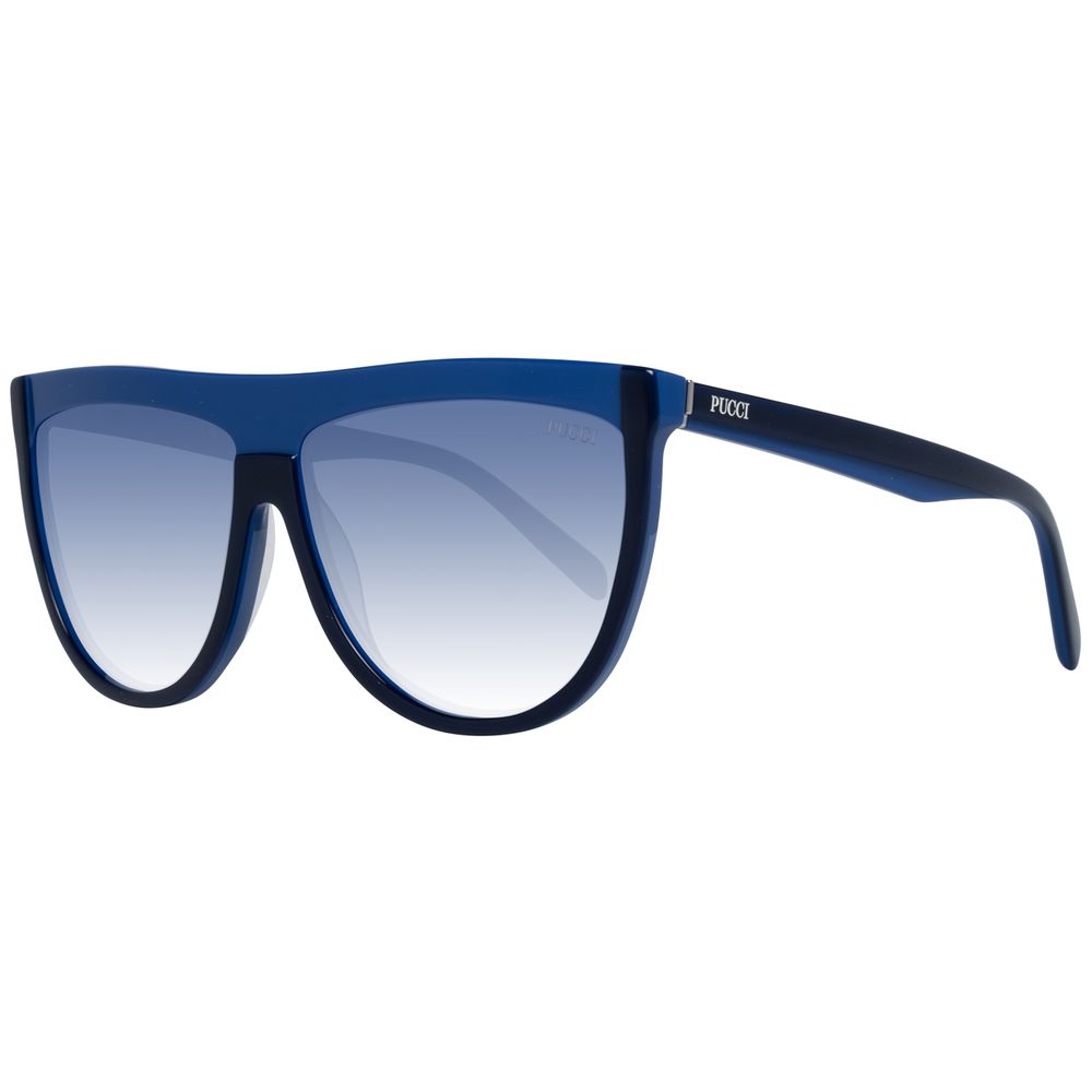 Emilio Pucci Blue Plastic Sunglasses by Emilio Pucci