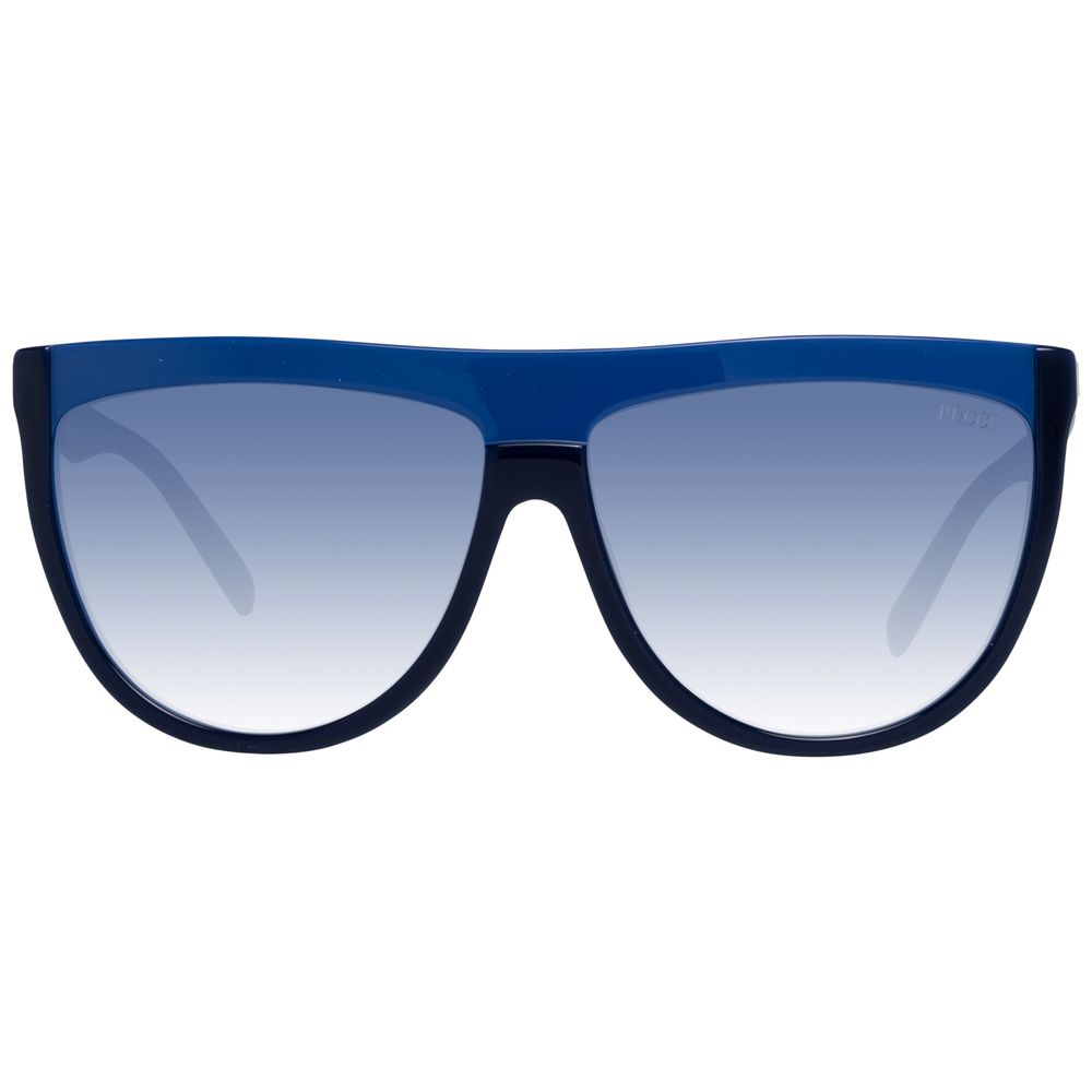 Emilio Pucci Blue Plastic Sunglasses by Emilio Pucci