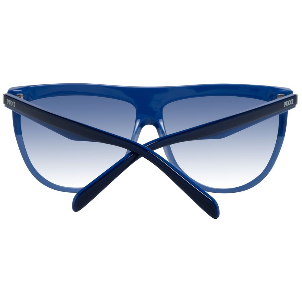 Emilio Pucci Blue Plastic Sunglasses by Emilio Pucci