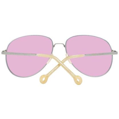 Lunettes de soleil en métal doré