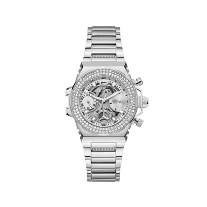 Montre Guess en acier inoxydable gris