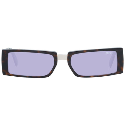 Emilio Pucci Brown Plastic Sunglasses by Emilio Pucci