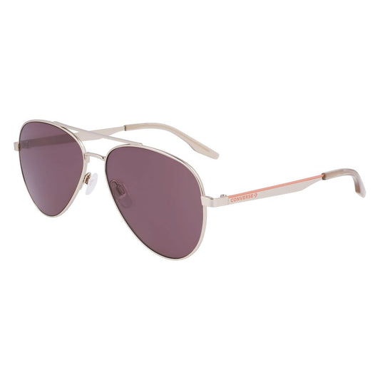 Lunettes de soleil Converse en métal doré