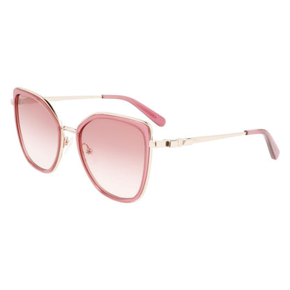 Ferragamo Multicolor Metal Sunglasses by Ferragamo