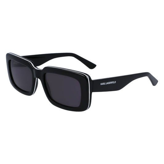 Lunettes de soleil injectées noires Karl Lagerfeld