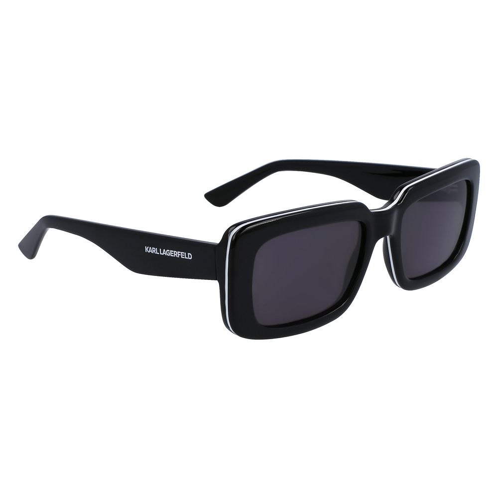 Lunettes de soleil injectées noires Karl Lagerfeld