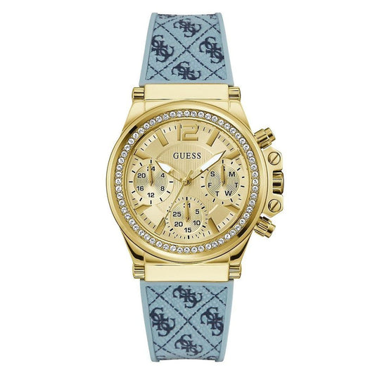Montre synthétique Guess Blue