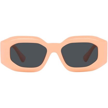 Lunettes de soleil Versace en cuir de veau multicolore