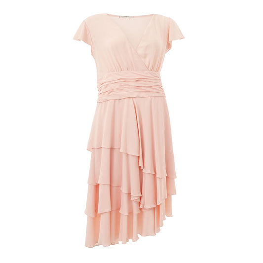 Lardini Elegant Pink Acetate Dress by Lardini