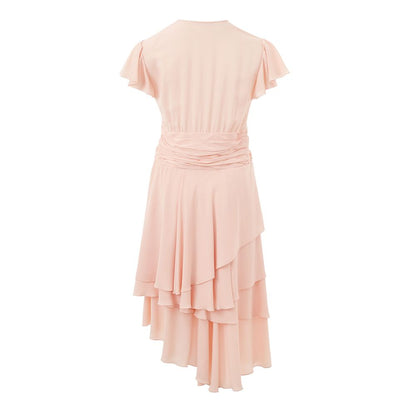 Lardini Elegant Pink Acetate Dress by Lardini