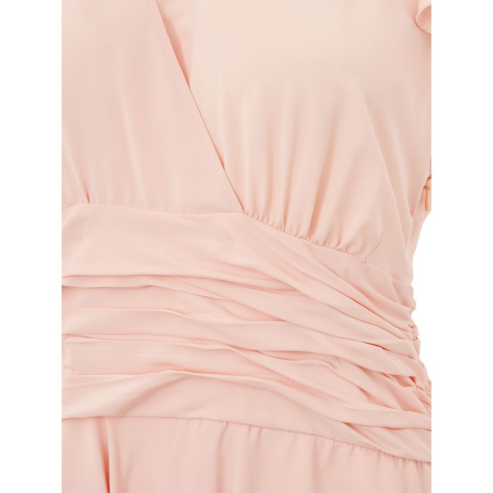 Lardini Elegant Pink Acetate Dress by Lardini