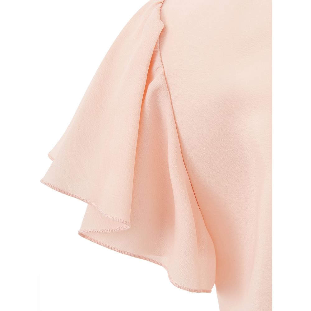 Lardini Elegant Pink Acetate Dress by Lardini