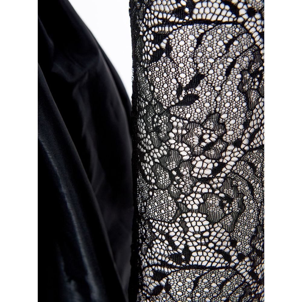 Lardini Elegant Black Polyester Dress by Lardini