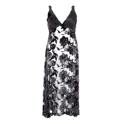 Lardini Elegant Black Viscose Dress by Lardini