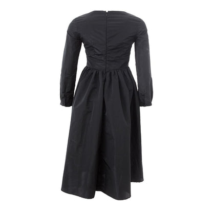 Lardini Elegant Black Polyester Dress by Lardini