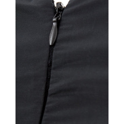 Lardini Elegant Black Polyester Dress by Lardini