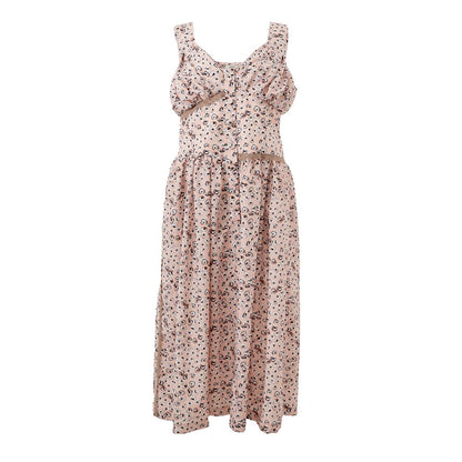 Lardini Elegant Pink Acetate Dress for Evening Elegance by Lardini