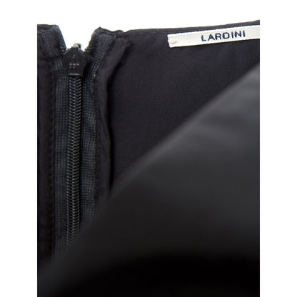 Lardini Elegant Black Polyester Dress by Lardini