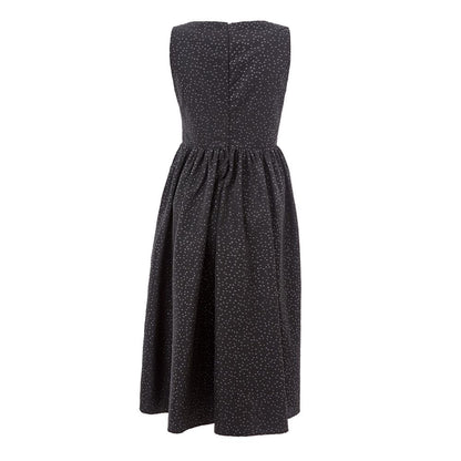Lardini Elegant Black Polyethylene Dress by Lardini
