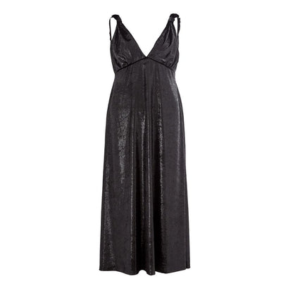 Lardini Elegant Polyester Black Dress by Lardini