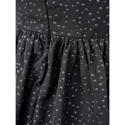 Lardini Elegant Black Polyethylene Dress by Lardini